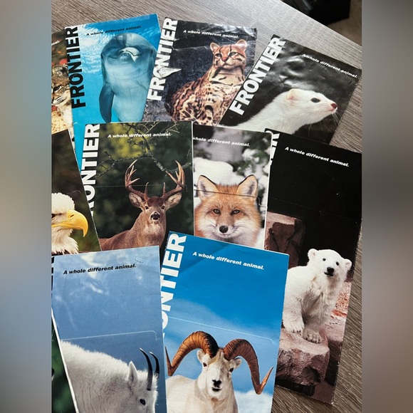 Collectable 13 Frontier Airlines Ticket Jacket Set - Picture 4 of 11